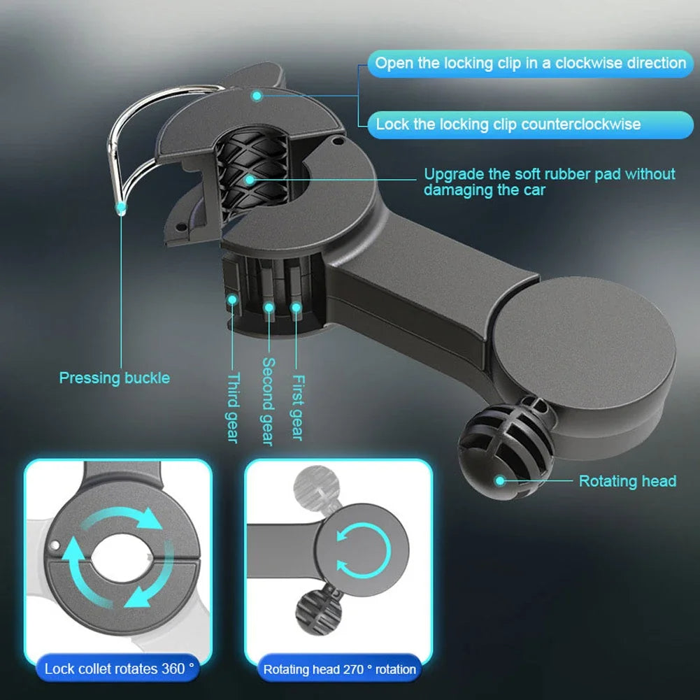 Dual Head Fan for Car Seats
